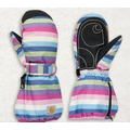 Toddler Girl Stripe Mitt